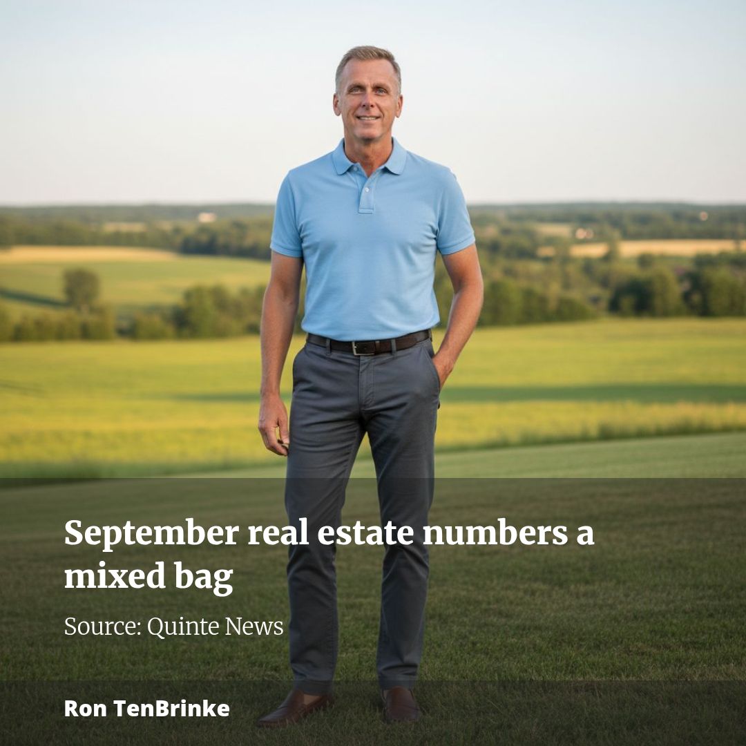 September real estate numbers a mixed bag