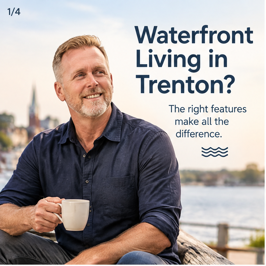 Waterfront Living in Trenton: 5 Features to Prioritize